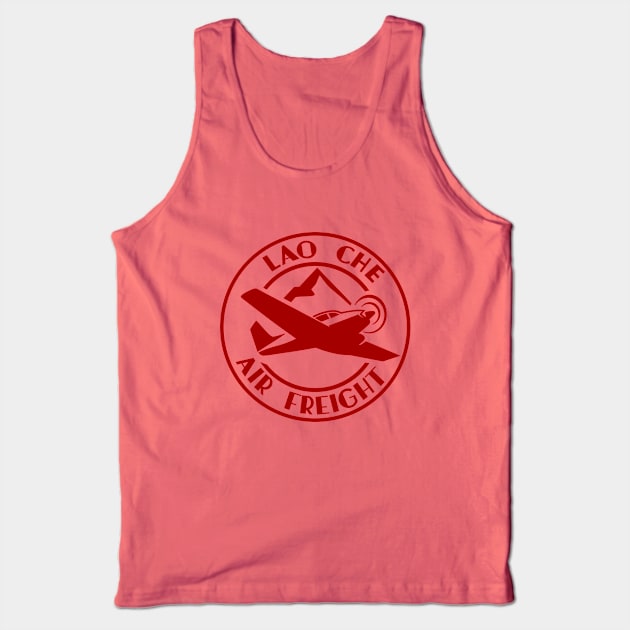 Lao Che Air Freight Simplified Tank Top by AngryMongoAff